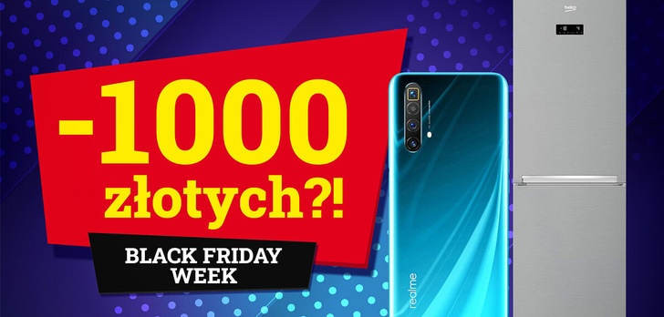 1000 złotych mniej w RTV Euro AGD podczas Black Friday Week!