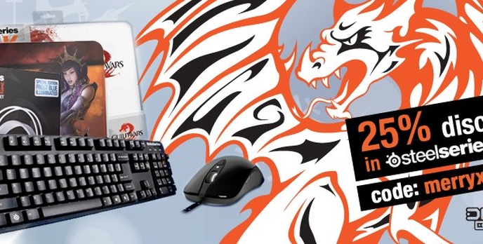 Święta ze SteelSeries! Gwiazdkowa promocja w sklepie internetowym.