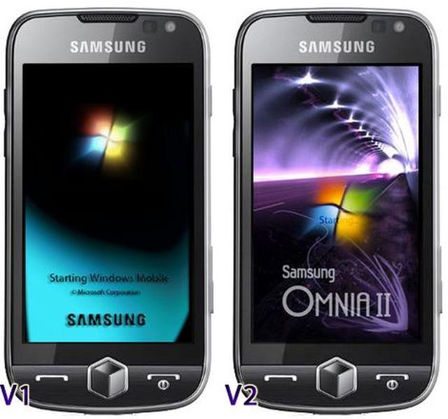 Boot Screen'y dla telefonów Samsung Omnia 2