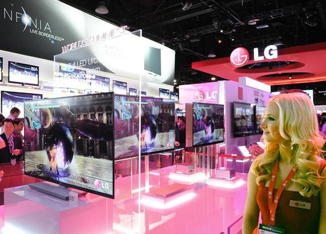 Premiery LG Electronics Targi CES 2012
