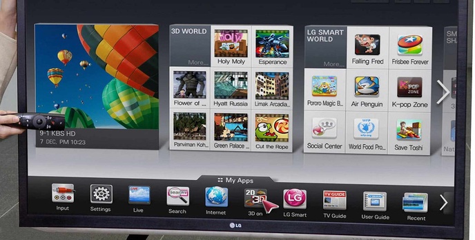 LG Smart TV w 2012 roku