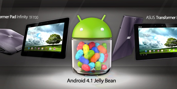 Tablety ASUSa zaktualizowane do Androida 4.1 Jeally Bean 