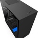 Nzxt Nzxt H500 okno, czarno niebieski (CA-H500B-BL )