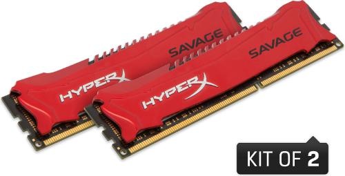 HyperX Savage 2x4GB 1600MHz DDR3 CL9 (HX316C9SRK2/8)