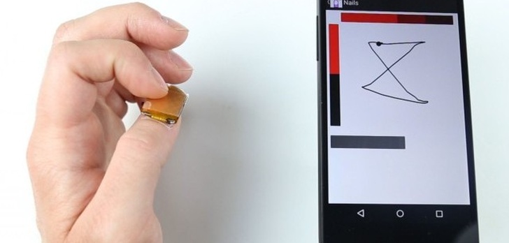 Sztuczny Paznokieć, Który Działa Jak Touchpad
