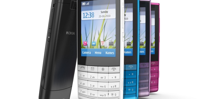 Superpłaski telefon Nokia X3-02 typu „Touch and Type”