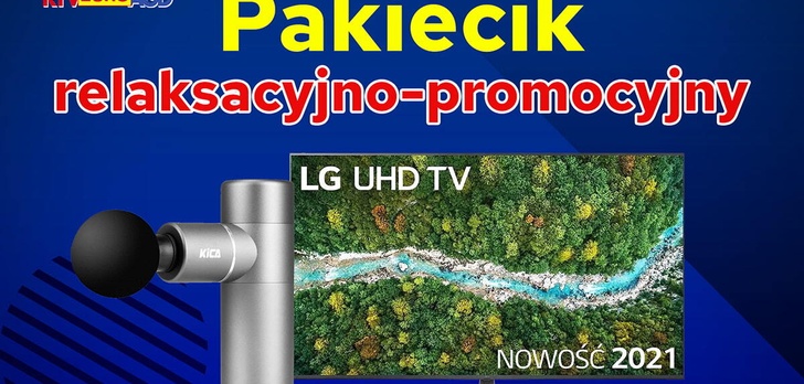 Masażer ręczny w promocji lub telewizor taniej - RTV Euro AGD na weekend