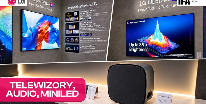 LG na IFA 2026 z nowymi telewizorami i sprzętem audio