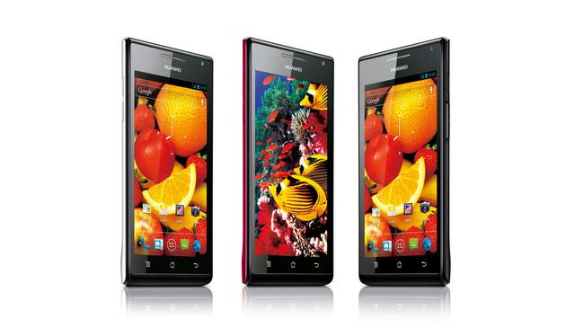 HUAWEI prezentuje najcieńszy smartfon świata na Consumer Electronics Show 2012 w Las Vegas
