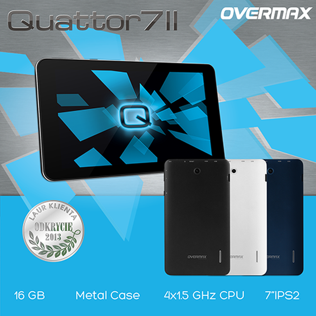 Oto najnowszy tablet Quattor 7 II