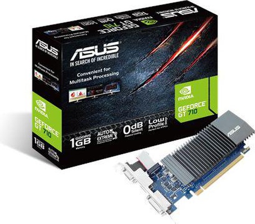 Asus GeForce GT 710 1GB GDDR5 (64 bit) HDMI, DVI, D-Sub, BOX (GT710-SL-1GD5-BRK)