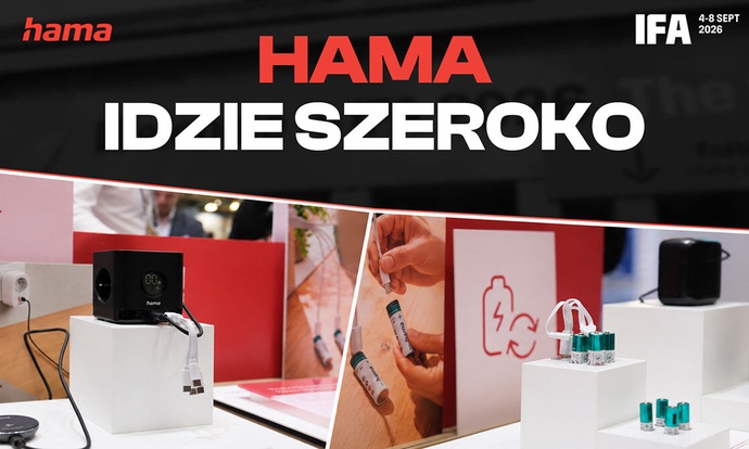 HAMA na IFA 2026 - ładowarki, zegarki, głośniki i słuchawki to nie wszystko!