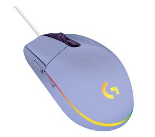 Logitech G102 LIGHTSYNC (liliowy)