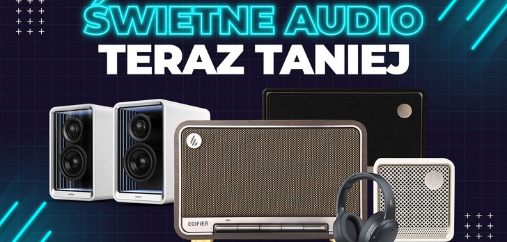 Promocje na audio Edifier! Kolumny, głośniki BT i słuchawki taniej na Cyber Monday