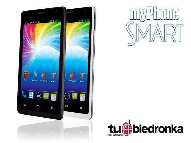 Zestaw dla Ciebie - myPhone SMART z darmowym internetem za 349 zł!