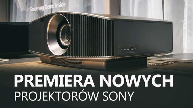 Premiera Nowych Projektorów Sony - Zobacz Laserowy Projektor 4K