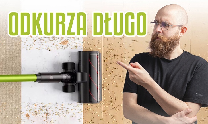 Niedrogi odkurzacz o długim czasie pracy? TEST SmartAI V6