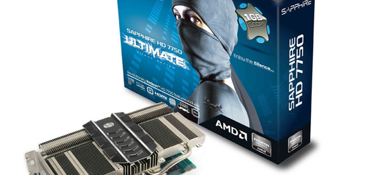 Sapphire HD 7750 Ultimate silent series
