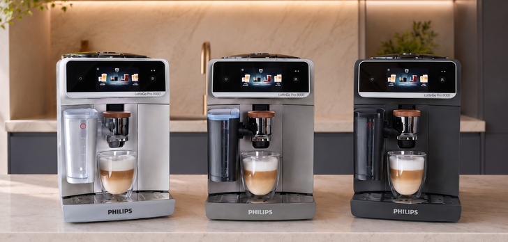 Nowe wersje ekspresu Philips LatteGo Pro 8000 - Estetyka na równi z funkcjonalnością?