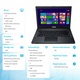 Asus ASUSPRO ESSENTIAL PU451LD-WO081G Win8.1 Pro DP i5-4210U/4GB/500GB/GF820 (N15V-GM)/8DL/14.0" HD AG Dark Gray