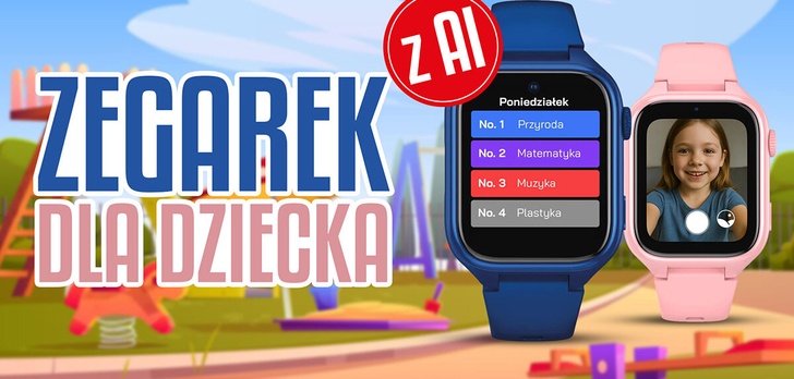 Smartwatch dla dziecka z AI czy bez? Stelio Junior Pro AI w redakcji
