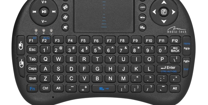 Media-Tech - Nowa mini klawiatura z touchpadem w sprzedaży 