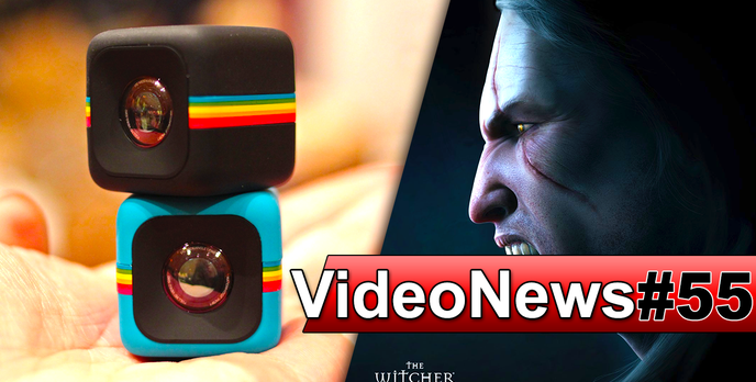 VideoNews #55 - Kamerka w kształcie sześcianu, LG G4, Wojna z ZAiKS i The Witcher Battle Arena
