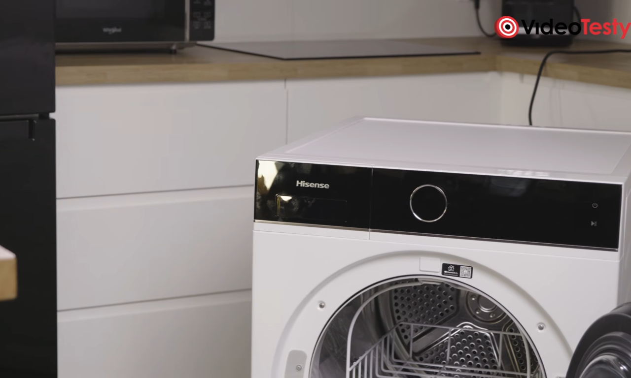 Góra suszarki Hisense 5i DH5I104BWAB