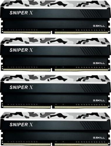 G.Skill Sniper X DDR4, 4x8GB, 3600MHz, CL19 (F4-3600C19Q-32GSXW)