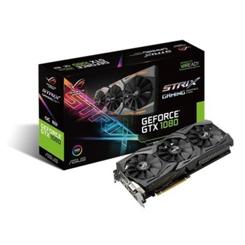 Asus GeForce GTX1080 8GB GDDR5X (256 bit) DVI-D, 2x HDMI, 2x DP, BOX (STRIX-GTX1080-8G-GAMING)