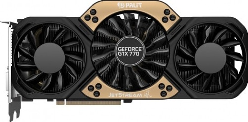 Palit GeForce CUDA GTX770 JETSTREAM 2GB DDR5 256Bit 2DVI/HDMI/DP