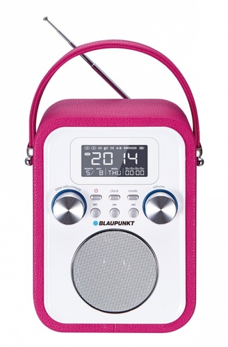 Blaupunkt PP20PK Przenośny radioodtwarzacz z Bluetooth i funkcją zegarka
