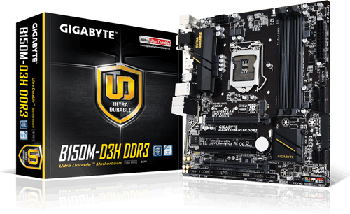 Gigabyte GA-B150M-D3H DDR3 s1151 B150 4DDR3 uATX