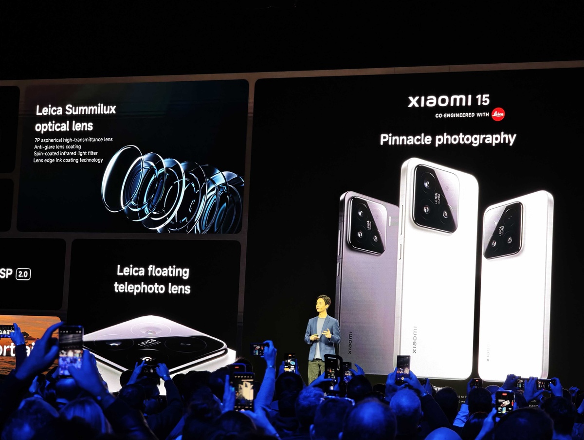 Zdjęcie z premiery Xiaomi 15 Ultra