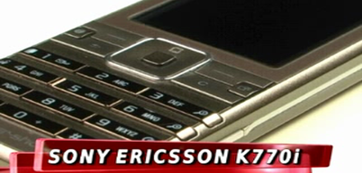 Sony Ericsson k770i [TEST]