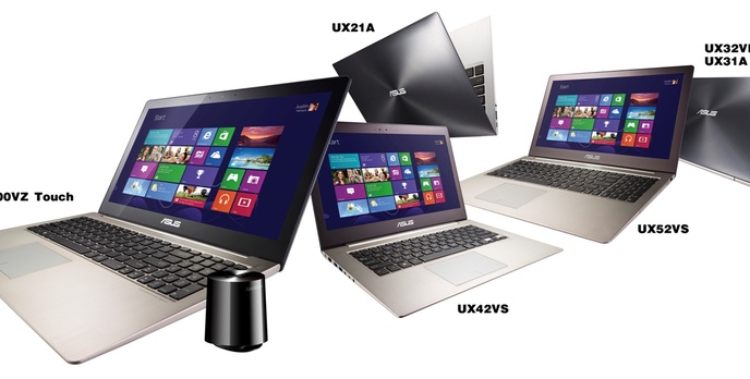 ASUS prezentuje nowe modele ultraprzenośnych notebooków 