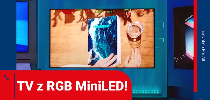 Hisense na IFA 2025: RGB MiniLED i współpraca z FIFA