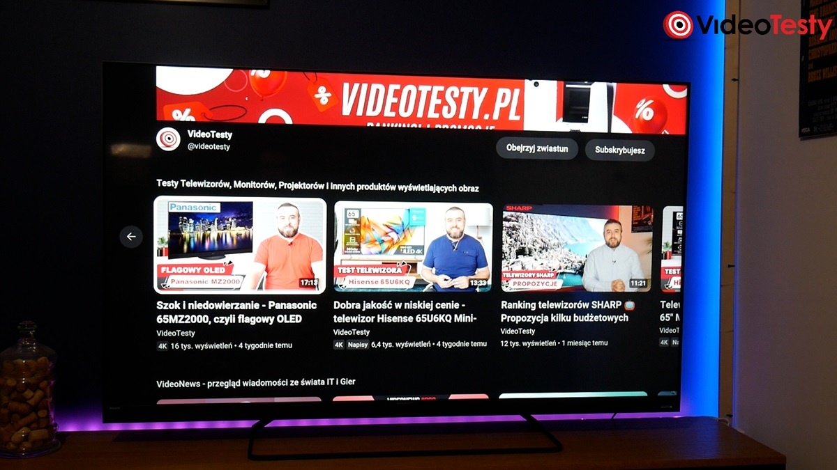 SHARP FQ8 smart tv