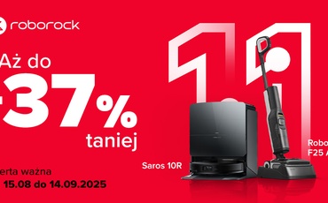 Promocje na świetne roboty oraz odkurzacze. Roborock świętuje 11 urodziny