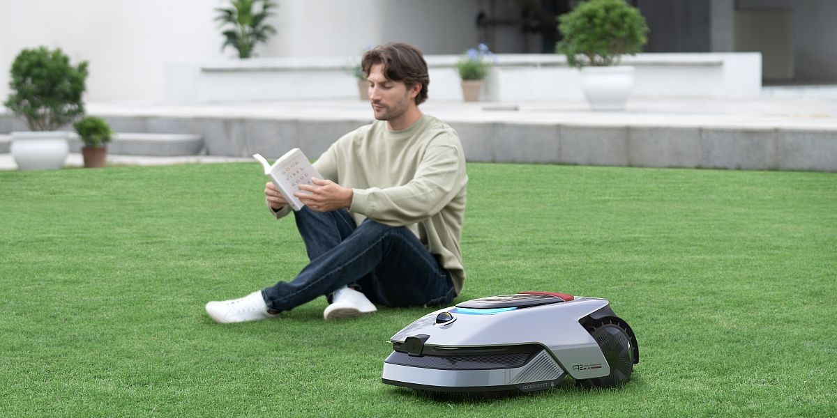 Dreame A2 na trawniku
