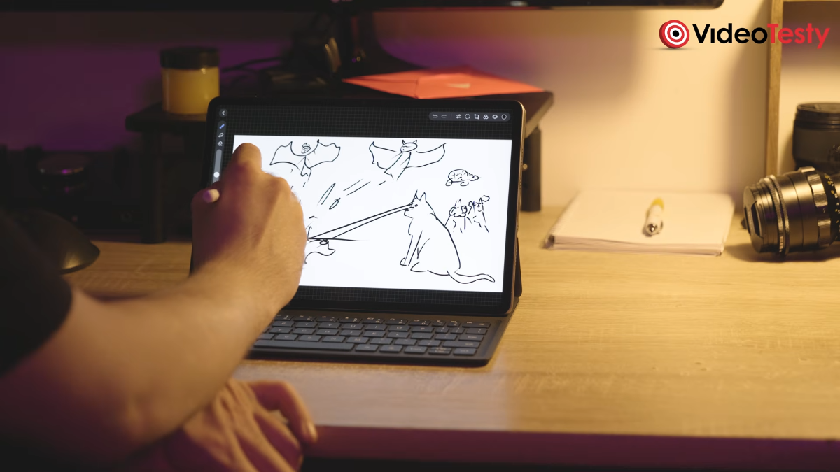 Rysowanie na tablecie Huawei
