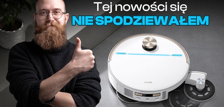 Ten robot mnie zaskoczył. TEST MOVA V70 Ultra Complete