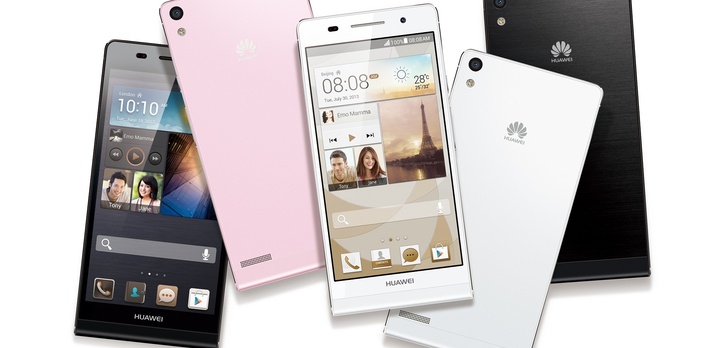 Elegancki HUAWEI Ascend P6 najsmuklejszym smartfonem świata 