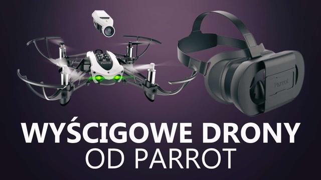 Parrot Prezentuje Ultralekkie Wyścigowe Drony