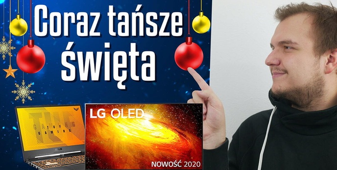 Coraz bliżej święta! Telewizor LG OLED 600 zł taniej!