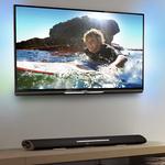 Soundbar Philips- wbudowany głośnik niskotonowy, bezprzewodowe odtwarzanie muzyki i piękny design