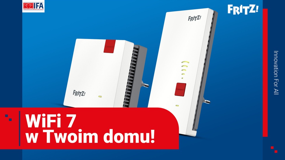 Nowości FRITZ! na IFA 2025 w Berlinie!