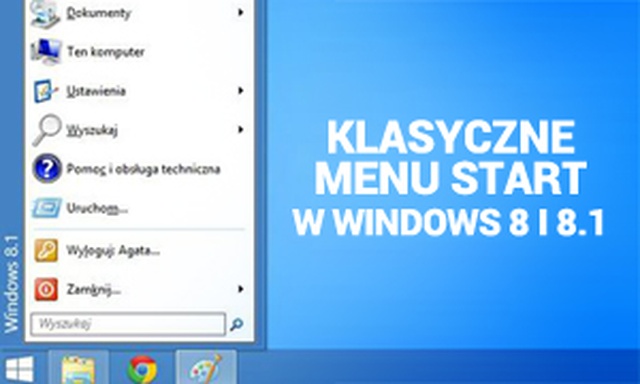 Klasyczne Menu Start w Windows 8 i 8.1