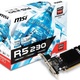 MSI Radeon R5 230 2GB DDR3 (64 bit) D-SUB, DVI, HDMI, Low Profile (R5 230 2GD3H LP)