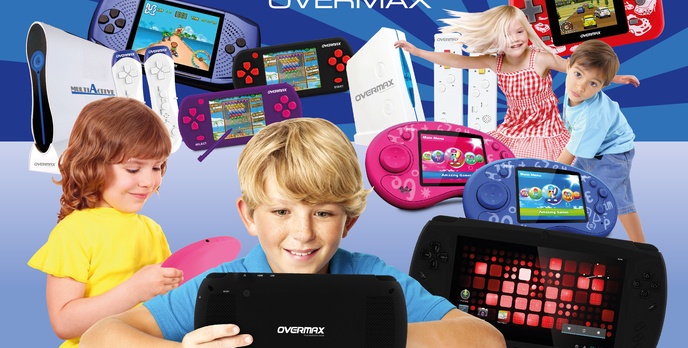 Konsole OVERMAX to gwarancja dobrej zabawy dla całej rodziny!